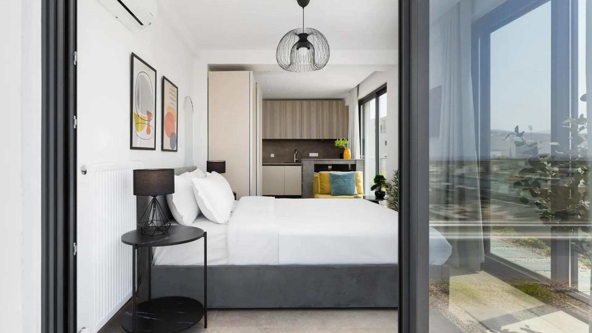 Skyline Luxury Apartment With Stunning Terrace By Binobi! Soluň Řecko