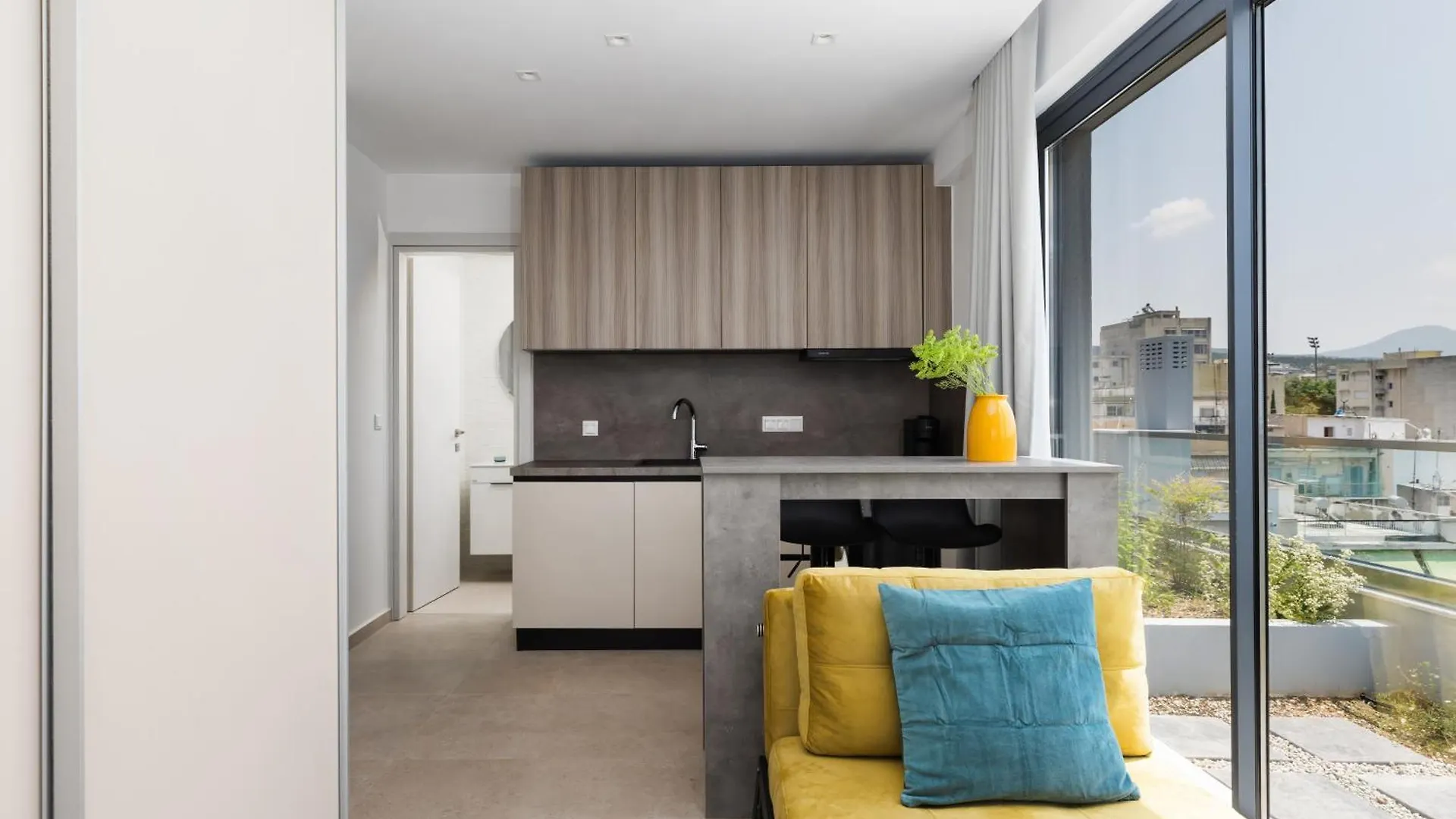 Skyline Luxury Apartment With Stunning Terrace By Binobi! Soluň Řecko